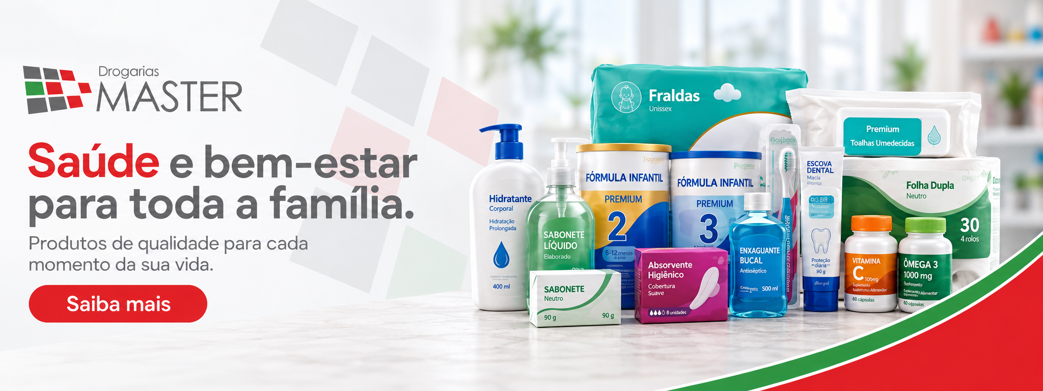 Drogarias Master - Saúde e bem-estar para toda a família